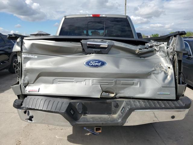 1FTEW1E41LKF09027 - 2020 FORD F150 SUPERCREW GRAY photo 6