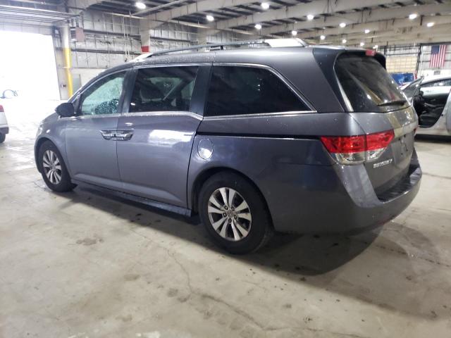 5FNRL5H43EB007231 - 2014 HONDA ODYSSEY EX GRAY photo 2