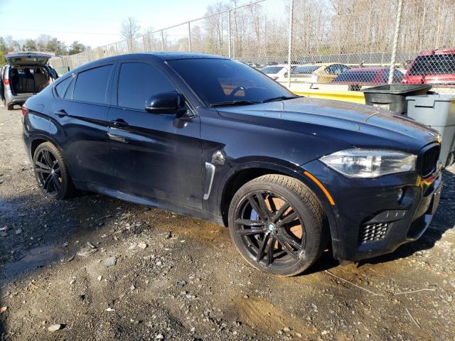 5YMKW8C57J0Y74688 - 2018 BMW X6 M BLUE photo 4