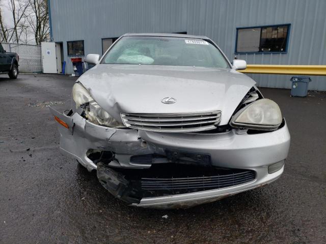 JTHBF30G925028308 - 2002 LEXUS ES 300 SILVER photo 5