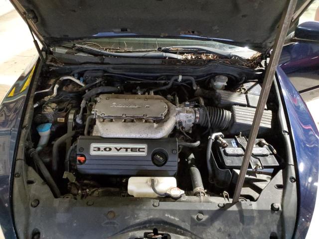 1HGCM665X3A059466 - 2003 HONDA ACCORD EX BLUE photo 11