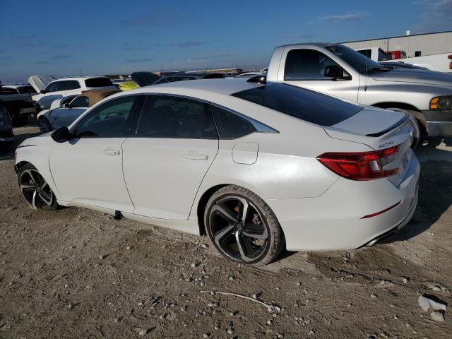 1HGCV2F32MA008856 - 2021 HONDA ACCORD SPORT WHITE photo 2