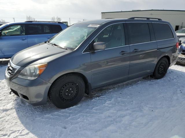 5FNRL3H56AB501512 - 2010 HONDA ODYSSEY EX GRAY photo 1