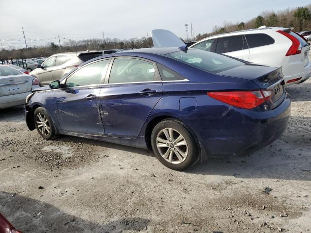 5NPEB4AC4BH161859 - 2011 HYUNDAI SONATA GLS BLUE photo 2