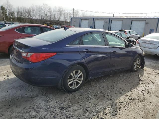 5NPEB4AC4BH161859 - 2011 HYUNDAI SONATA GLS BLUE photo 3