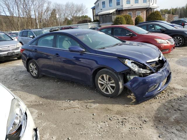 5NPEB4AC4BH161859 - 2011 HYUNDAI SONATA GLS BLUE photo 4