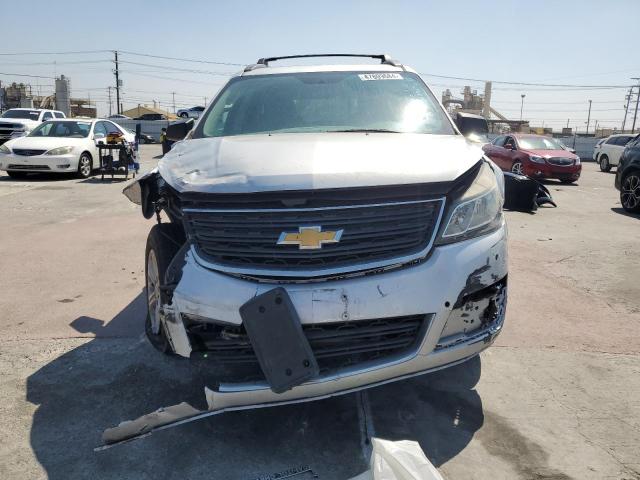 1GNKRFED5EJ202337 - 2014 CHEVROLET TRAVERSE LS SILVER photo 5