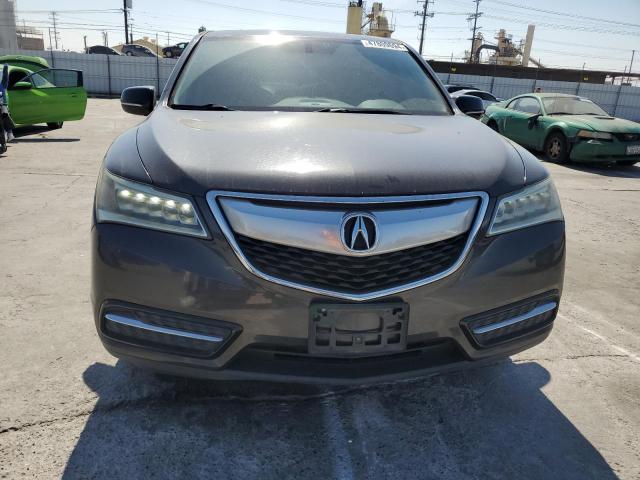 5FRYD3H28EB008496 - 2014 ACURA MDX GRAY photo 5