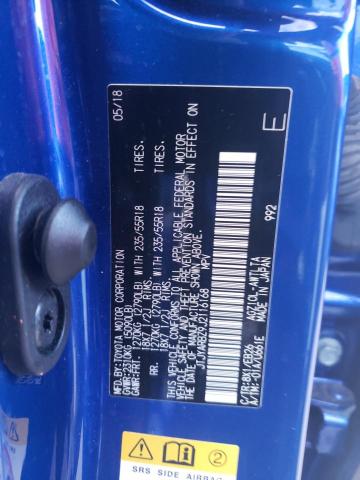 JTJYARBZ9J2116168 - 2018 LEXUS NX 300 BASE Mavi foto 13