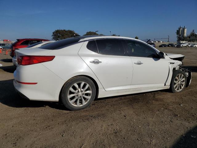 5XXGN4A70EG332125 - 2014 KIA OPTIMA EX WHITE photo 3