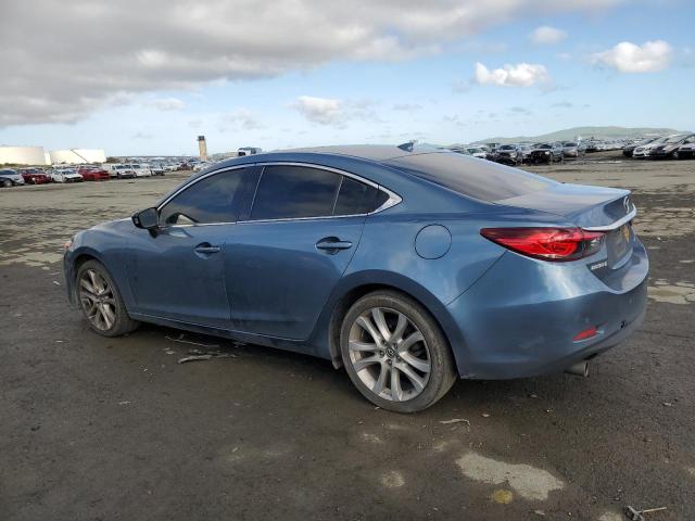 JM1GJ1T55F1189563 - 2015 MAZDA 6 TOURING BLUE photo 2