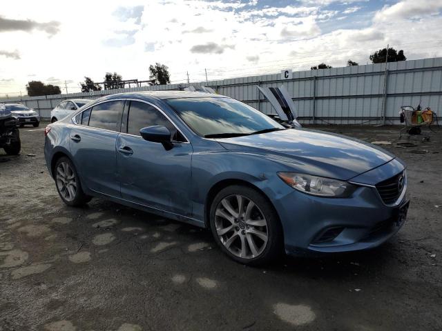 JM1GJ1T55F1189563 - 2015 MAZDA 6 TOURING BLUE photo 4