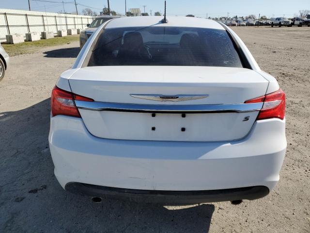 1C3CCBCG1DN522030 - 2013 CHRYSLER 200 LIMITED WHITE photo 6