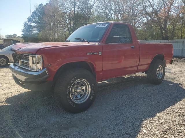 1B7GG26XXLS723521 - 1990 DODGE DAKOTA RED photo 1