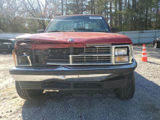 1B7GG26XXLS723521 - 1990 DODGE DAKOTA RED photo 5