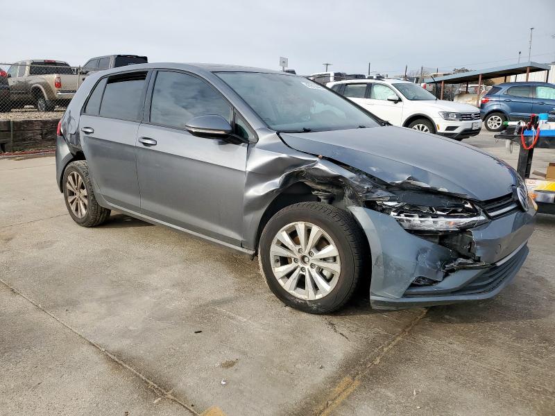 3VWG57AU5MM003910 - 2021 VOLKSWAGEN GOLF GRAY photo 4