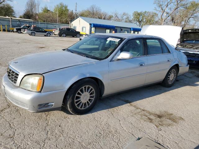 1G6KE57Y93U239730 - 2003 CADILLAC DEVILLE DHS SILVER photo 1