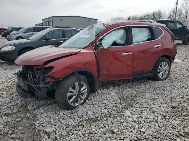 5N1AT2MT5EC837954 - 2014 NISSAN ROGUE S RED photo 1