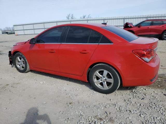 1G1PF5SC0C7391253 - 2012 CHEVROLET CRUZE LT RED photo 2