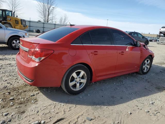 1G1PF5SC0C7391253 - 2012 CHEVROLET CRUZE LT RED photo 3