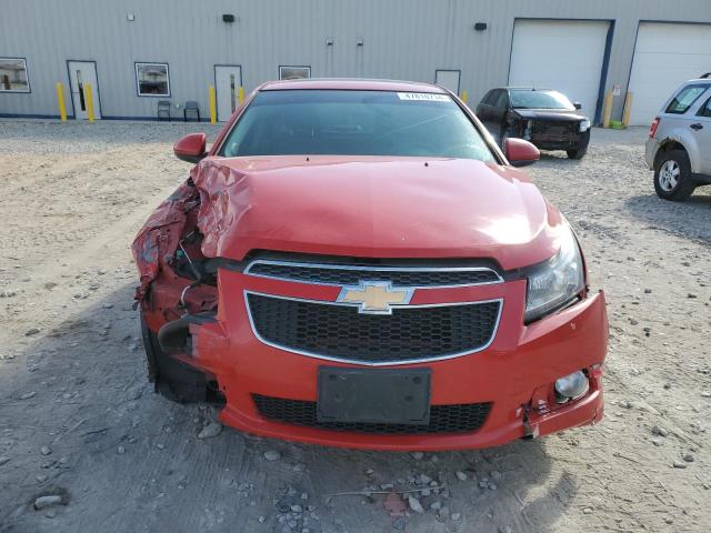 1G1PF5SC0C7391253 - 2012 CHEVROLET CRUZE LT RED photo 5