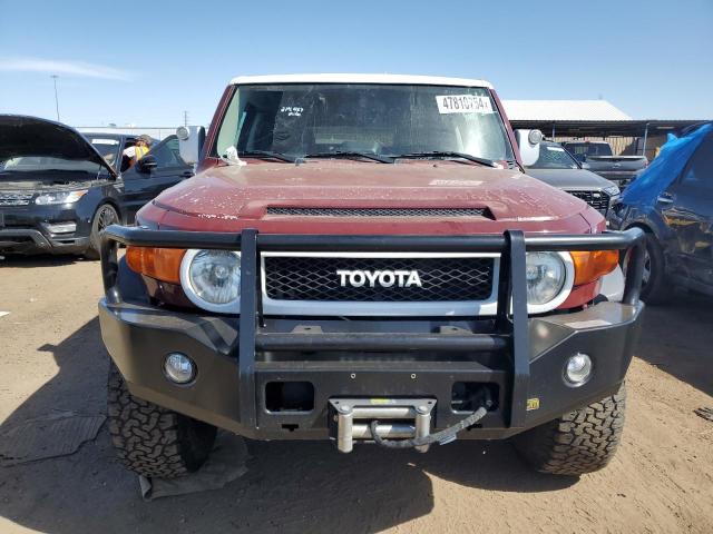 JTEBU4BF9BK106133 - 2011 TOYOTA FJ CRUISER BURGUNDY photo 5