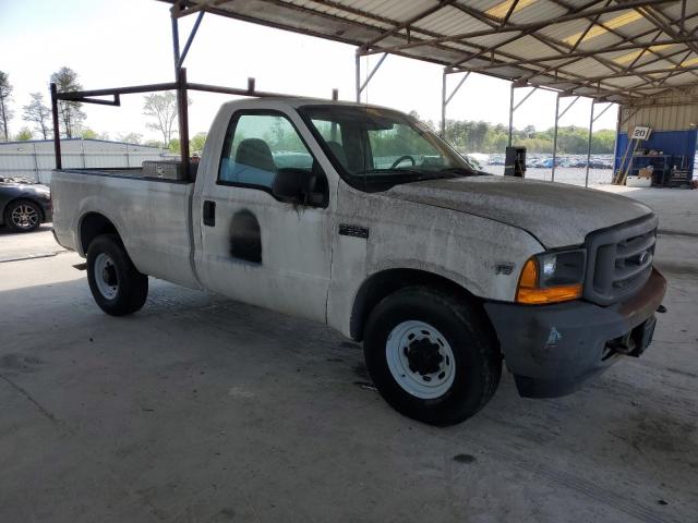 1FTSF30L01ED78679 - 2001 FORD F350 SRW SUPER DUTY WHITE photo 4