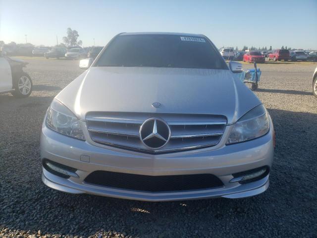 WDDGF5EB4AR108824 - 2010 MERCEDES-BENZ C 300 SILVER photo 5