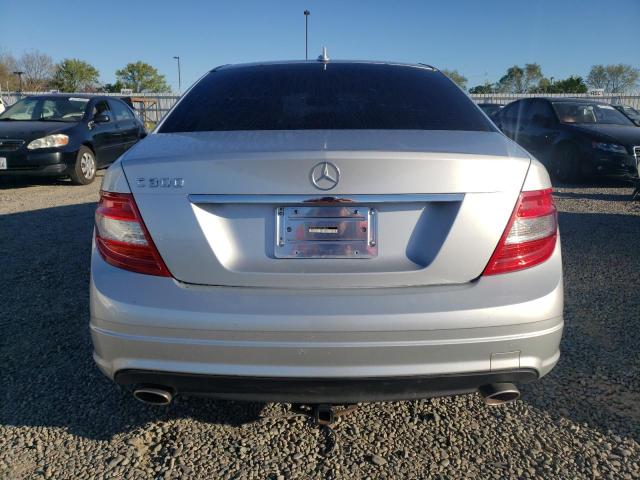 WDDGF5EB4AR108824 - 2010 MERCEDES-BENZ C 300 SILVER photo 6