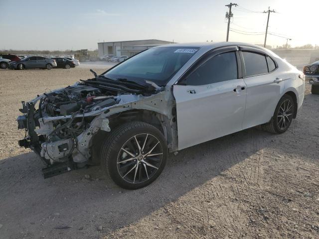 4T1T11AK3PU078657 - 2023 TOYOTA CAMRY SE NIGHT SHADE WHITE photo 1