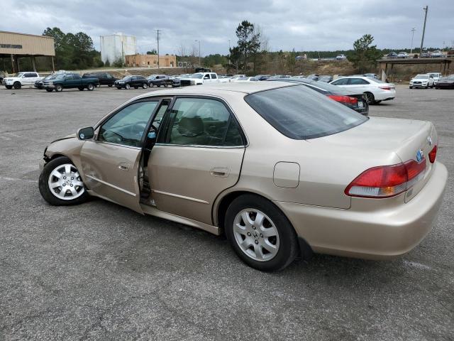 1HGCG56672A140336 - 2002 HONDA ACCORD EX GOLD photo 2