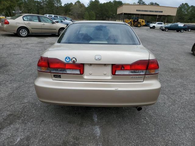 1HGCG56672A140336 - 2002 HONDA ACCORD EX GOLD photo 6