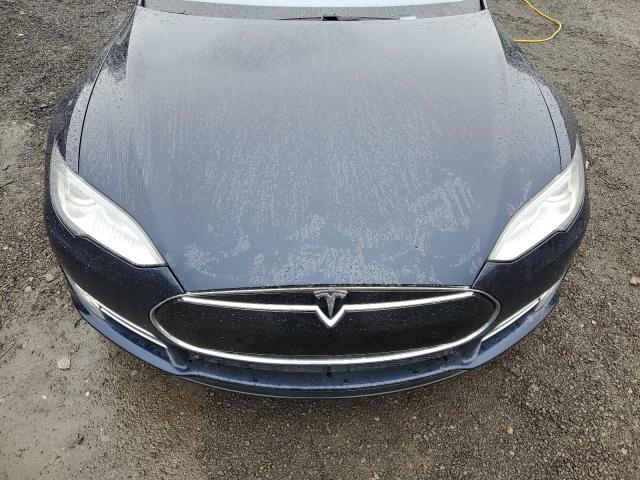 5YJSA1CN7DFP22026 - 2013 TESLA MODEL S ლურჯი ფოტო 11