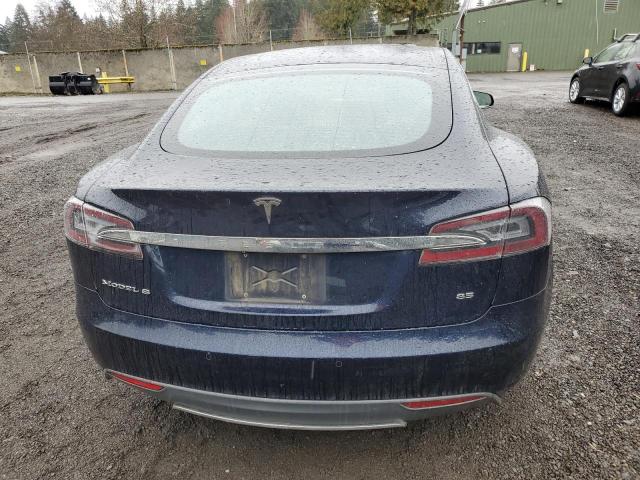 5YJSA1CN7DFP22026 - 2013 TESLA MODEL S ლურჯი ფოტო 6
