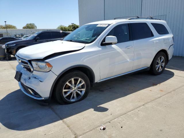 1C4RDHDG0GC373792 - 2016 DODGE DURANGO LIMITED WHITE photo 1