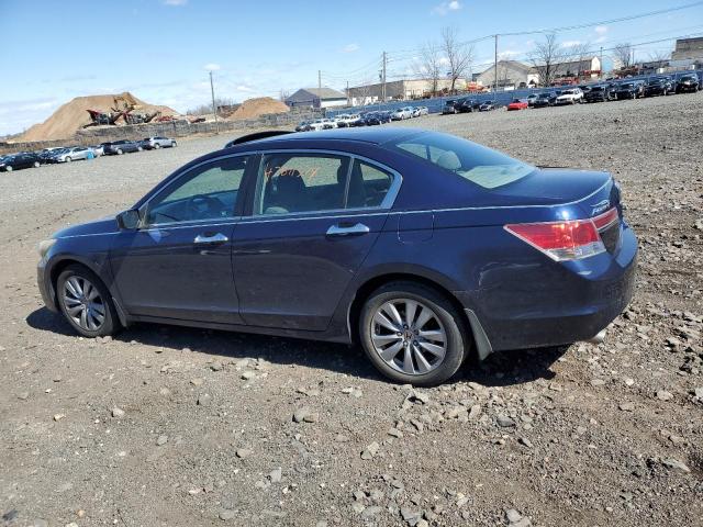 1HGCP3F77BA004592 - 2011 HONDA ACCORD EX BLUE photo 2