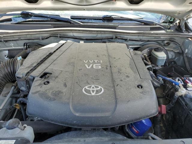 3TMJU62N05M003635 - 2005 TOYOTA TACOMA DOUBLE CAB PRERUNNER SILVER photo 11