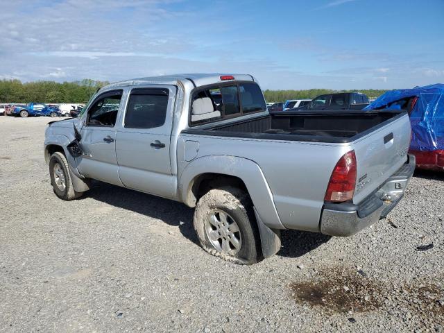 3TMJU62N05M003635 - 2005 TOYOTA TACOMA DOUBLE CAB PRERUNNER SILVER photo 2