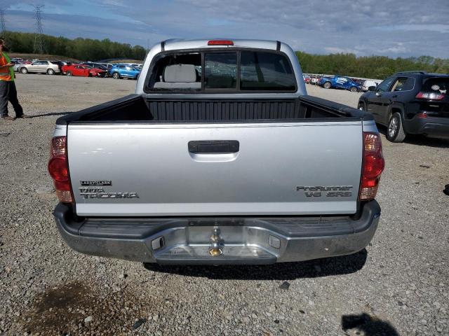3TMJU62N05M003635 - 2005 TOYOTA TACOMA DOUBLE CAB PRERUNNER SILVER photo 6