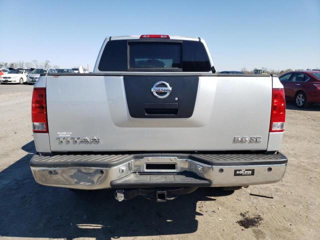 1N6BA07B25N569646 - 2005 NISSAN TITAN XE SILVER photo 6