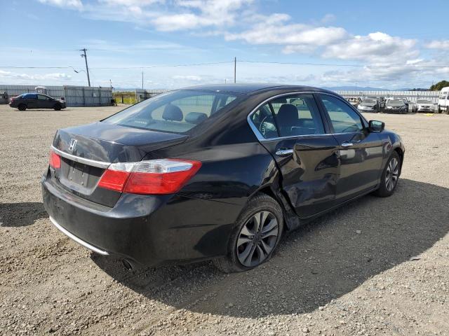 1HGCR2F31FA064343 - 2015 HONDA ACCORD LX BLACK photo 3