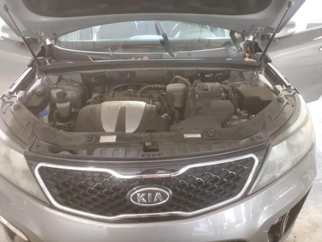 5XYKWDA23BG156688 - 2011 KIA SORENTO SX SILVER photo 12