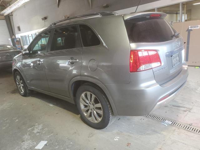 5XYKWDA23BG156688 - 2011 KIA SORENTO SX SILVER photo 2