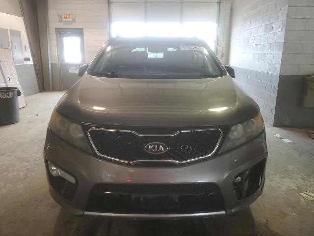 5XYKWDA23BG156688 - 2011 KIA SORENTO SX SILVER photo 5