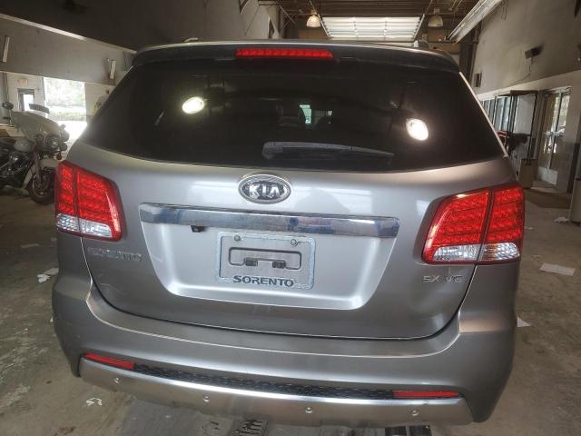 5XYKWDA23BG156688 - 2011 KIA SORENTO SX SILVER photo 6