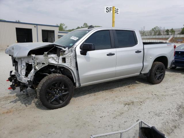 1GCPYFED5NZ171013 - 2022 CHEVROLET SILVERADO K1500 LT TRAIL BOSS GRAY photo 1