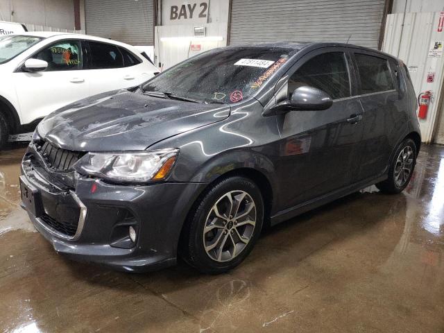 1G1JD6SB8K4117792 - 2019 CHEVROLET SONIC LT GRAY photo 1