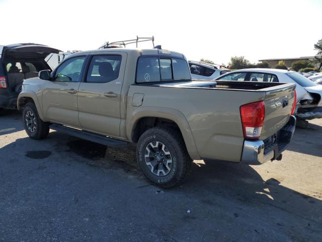 3TMAZ5CN8HM035005 - 2017 TOYOTA TACOMA DOUBLE CAB TAN photo 2