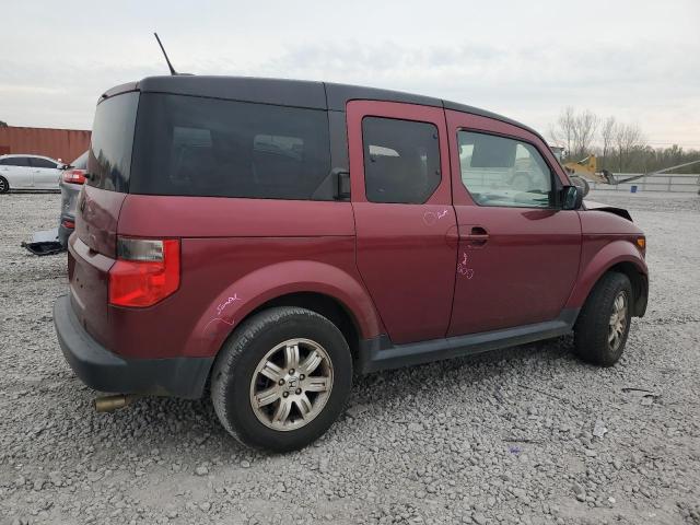 5J6YH28777L016238 - 2007 HONDA ELEMENT EX MAROON photo 3