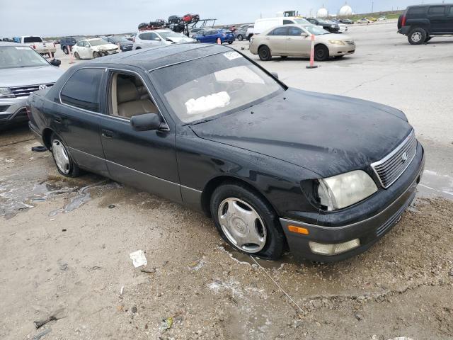 JT8BH28F1W0125764 - 1998 LEXUS LS 400 BLACK photo 4